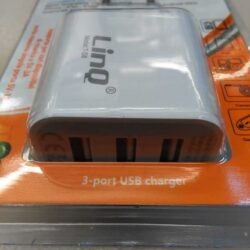 ALIMENTATORE USB 3 AMPERE LINQ T-S8