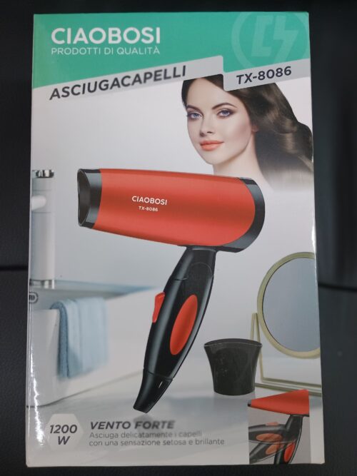 Asciugacapelli Da Viaggio 1200W